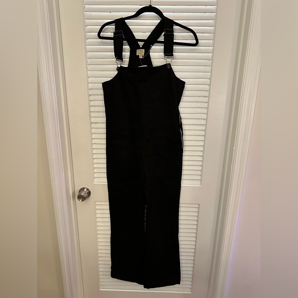 Torn by Ronny Kobo Black Jumpsuit